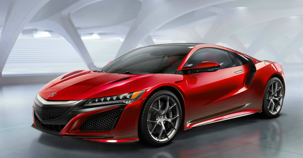 2016 Red Acura NSX