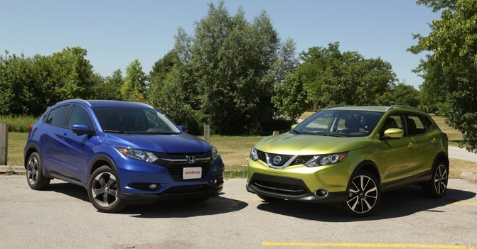 Honda and Nissan Subcompact Crossovers Compared